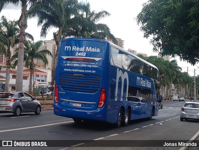 Real Maia Turismo 2402 na cidade de Ribeirão Preto, São Paulo, Brasil, por Jonas Miranda. Número da foto: #12753668.