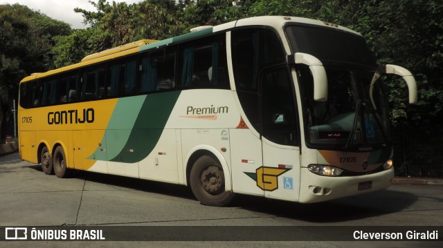 Empresa Gontijo de Transportes 17105 na cidade de São Paulo, São Paulo, Brasil, por Cleverson Giraldi. Número da foto: #12754616.