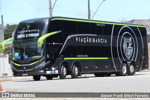 Viação Garcia 96090 na cidade de Balneário Camboriú, Santa Catarina, Brasil, por Alyson Frank Ehlert Ferreira. Número da foto: #12754380.