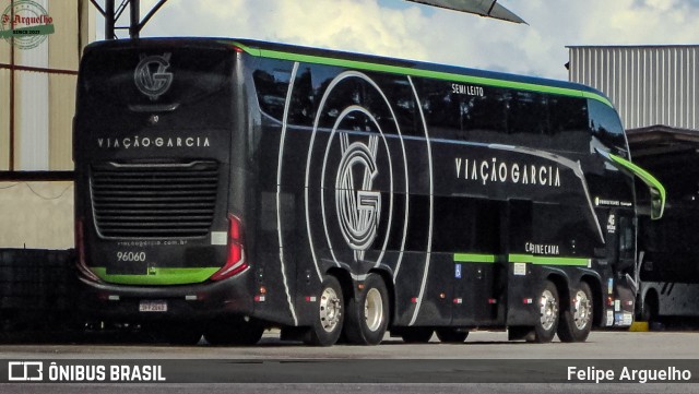 Viação Garcia 96060 na cidade de Curitiba, Paraná, Brasil, por Felipe Arguelho. Número da foto: #12753467.