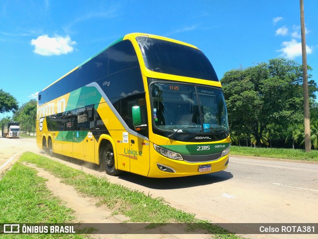 Empresa Gontijo de Transportes 23115 na cidade de Ipatinga, Minas Gerais, Brasil, por Celso ROTA381. Número da foto: #12753608.