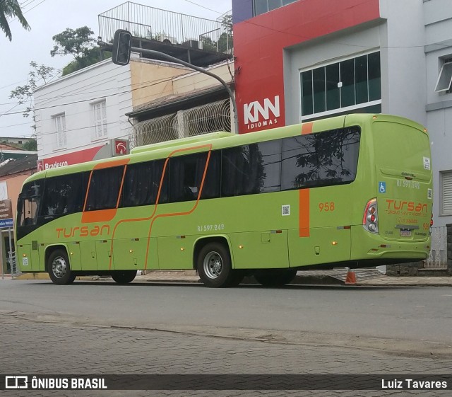 Tursan - Turismo Santo André RJ 597.242 na cidade de Queluz, São Paulo, Brasil, por Luiz Tavares. Número da foto: #12752744.