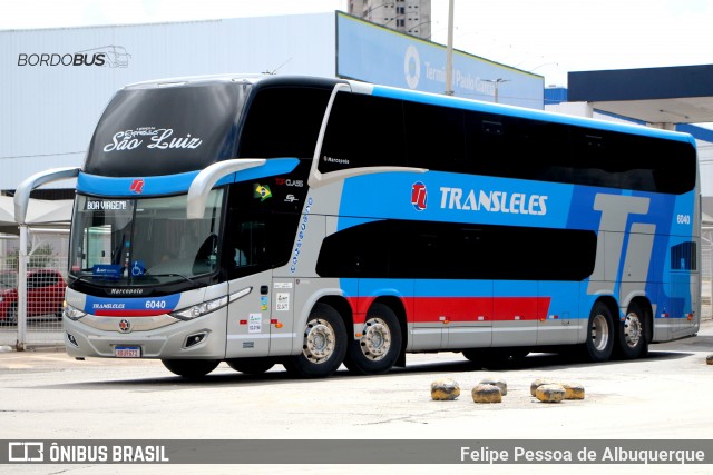 Transleles Transporte e Turismo 6040 na cidade de Goiânia, Goiás, Brasil, por Felipe Pessoa de Albuquerque. Número da foto: #12754298.