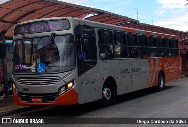 Viação Osasco 0800 na cidade de Osasco, São Paulo, Brasil, por Diego Cardoso da Silva. Número da foto: #12753325.