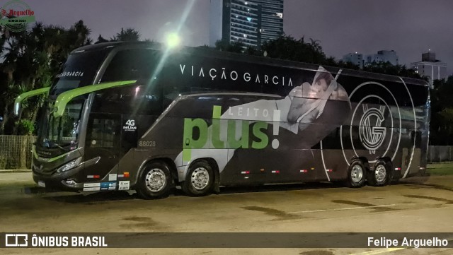 Viação Garcia 88028 na cidade de Curitiba, Paraná, Brasil, por Felipe Arguelho. Número da foto: #12753511.