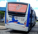 VB Transportes e Turismo 1480 na cidade de Campinas, São Paulo, Brasil, por Tony Maykon Santos. Número da foto: #:id.