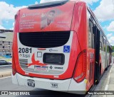 Itajaí Transportes Coletivos 2081 na cidade de Campinas, São Paulo, Brasil, por Tony Maykon Santos. Número da foto: #:id.