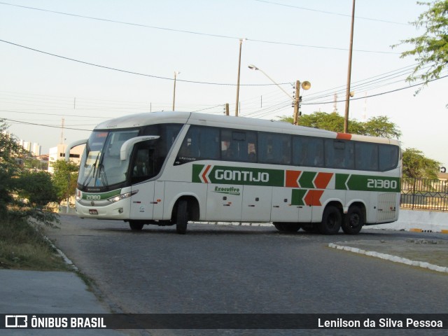 Empresa Gontijo de Transportes 21380 na cidade de Caruaru, Pernambuco, Brasil, por Lenilson da Silva Pessoa. Número da foto: #12756457.