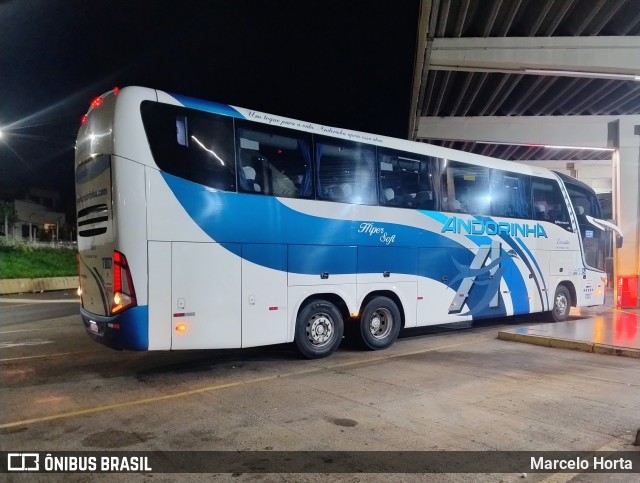 Empresa de Transportes Andorinha 7007 na cidade de Ribeirão Preto, São Paulo, Brasil, por Marcelo Horta. Número da foto: #12757215.