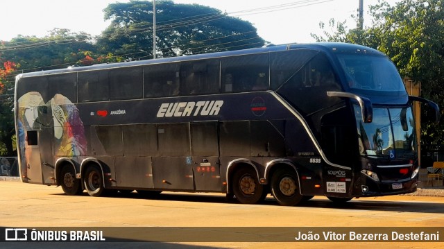 Eucatur - Empresa União Cascavel de Transportes e Turismo 5535 na cidade de Maringá, Paraná, Brasil, por João Vitor Bezerra Destefani. Número da foto: #12755333.