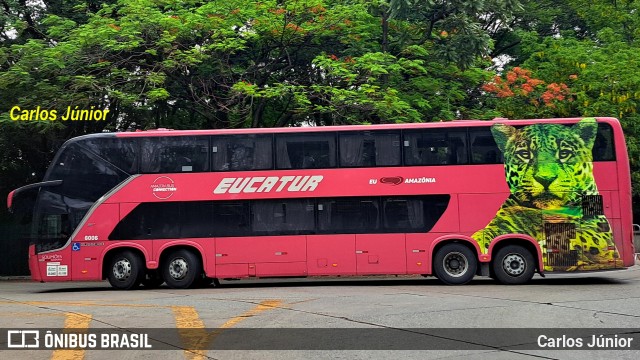 Eucatur - Empresa União Cascavel de Transportes e Turismo 6006 na cidade de São Paulo, São Paulo, Brasil, por Carlos Júnior. Número da foto: #12756359.