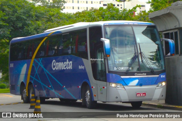 Viação Cometa 8141 na cidade de São Paulo, São Paulo, Brasil, por Paulo Henrique Pereira Borges. Número da foto: #12756124.