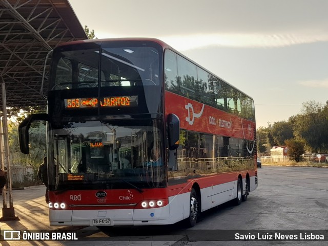 Metbus 2055 na cidade de Santiago, Santiago, Metropolitana de Santiago, Chile, por Savio Luiz Neves Lisboa. Número da foto: #12755934.
