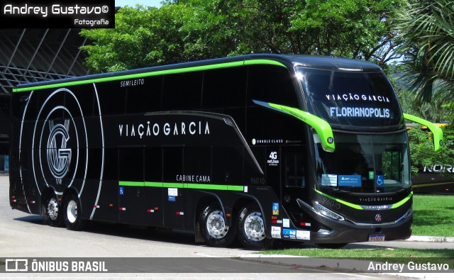 Viação Garcia 96010 na cidade de Florianópolis, Santa Catarina, Brasil, por Andrey Gustavo. Número da foto: #12757583.