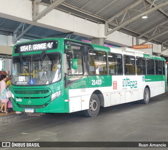 OT Trans - Ótima Salvador Transportes 21415 na cidade de Salvador, Bahia, Brasil, por Ruan Amancio. Número da foto: #12755399.