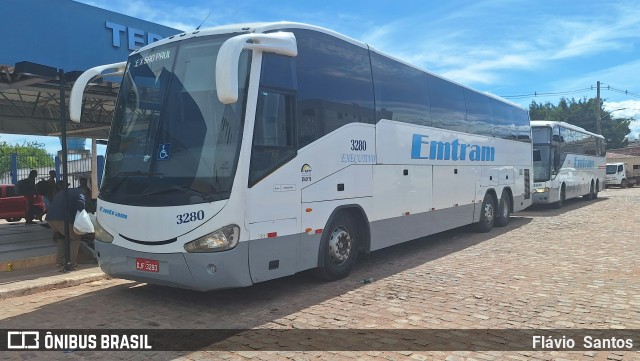 Emtram 3280 na cidade de Barra da Estiva, Bahia, Brasil, por Flávio  Santos. Número da foto: #12755589.