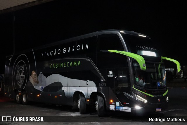 Viação Garcia 86098 na cidade de Imbaú, Paraná, Brasil, por Rodrigo Matheus. Número da foto: #12756313.