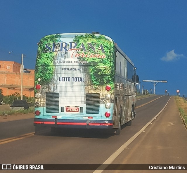 Serrana Turismo 8888 na cidade de Montes Claros, Minas Gerais, Brasil, por Cristiano Martins. Número da foto: #12756866.