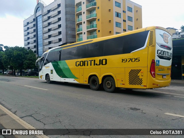 Empresa Gontijo de Transportes 19705 na cidade de Ipatinga, Minas Gerais, Brasil, por Celso ROTA381. Número da foto: #12757405.