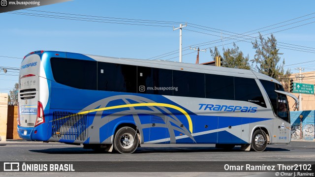 Transpaís 8418 na cidade de San Luis Potosí, San Luis Potosí, México, por Omar Ramírez Thor2102. Número da foto: #12755183.