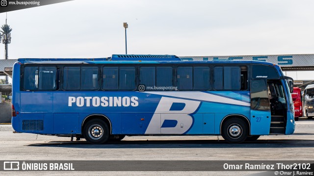 APSA - Autobuses Potosinos 27 na cidade de San Luis Potosí, San Luis Potosí, México, por Omar Ramírez Thor2102. Número da foto: #12755221.