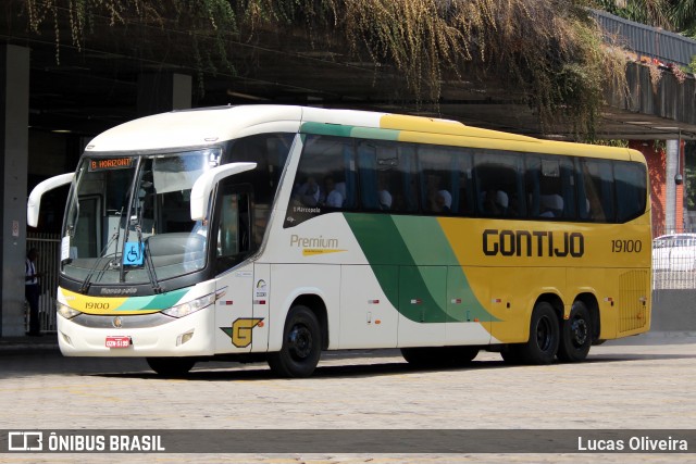 Empresa Gontijo de Transportes 19100 na cidade de Belo Horizonte, Minas Gerais, Brasil, por Lucas Oliveira. Número da foto: #12756093.