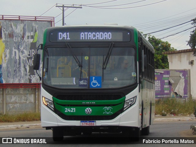 Viação Rosa Vitória da Conquista 2421 na cidade de Vitória da Conquista, Bahia, Brasil, por Fabrício Portella Matos. Número da foto: #12756203.