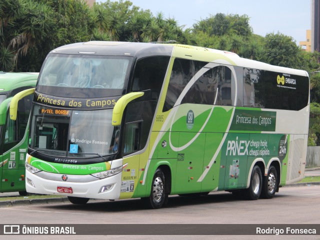 Expresso Princesa dos Campos 6885 na cidade de Curitiba, Paraná, Brasil, por Rodrigo Fonseca. Número da foto: #12756237.