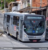BluMob - Concessionária de Transporte Urbano de Blumenau 9503 na cidade de Blumenau, Santa Catarina, Brasil, por Iago Scheineider. Número da foto: #:id.
