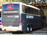 Viação São Cristóvão 3190 na cidade de Divinópolis, Minas Gerais, Brasil, por Kelvin Silva Caovila Santos. Número da foto: #:id.