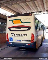 Transur - Transporte Rodoviário Mansur 2460 na cidade de Juiz de Fora, Minas Gerais, Brasil, por MATEUS VINTE. Número da foto: #:id.