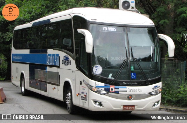 VIDA - Viação Danúbio Azul 19011 na cidade de São Paulo, São Paulo, Brasil, por Wellington Lima. Número da foto: #12761167.