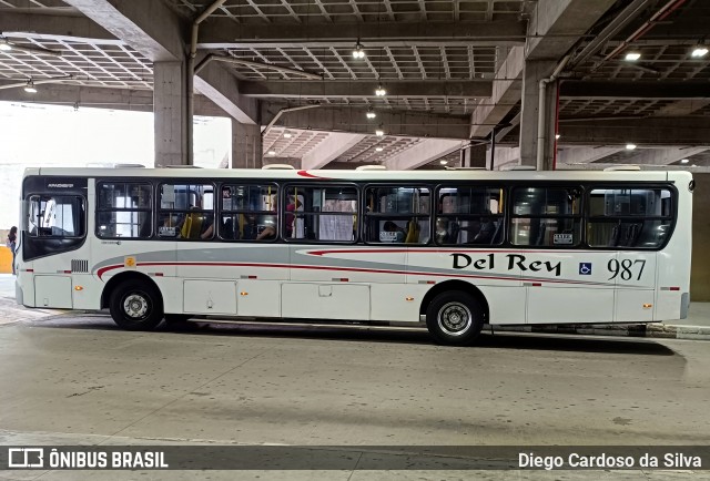 Del Rey Transportes 987 na cidade de Carapicuíba, São Paulo, Brasil, por Diego Cardoso da Silva. Número da foto: #12759840.