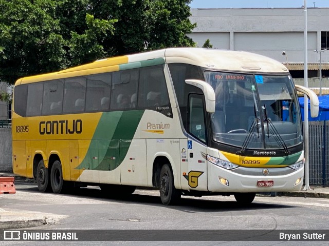 Empresa Gontijo de Transportes 18895 na cidade de Rio de Janeiro, Rio de Janeiro, Brasil, por Bryan Sutter. Número da foto: #12759561.