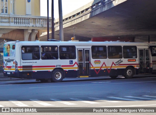 SOPAL - Sociedade de Ônibus Porto-Alegrense Ltda. 6776 na cidade de Porto Alegre, Rio Grande do Sul, Brasil, por Paulo Ricardo  Rodrigues Villanova. Número da foto: #12759360.