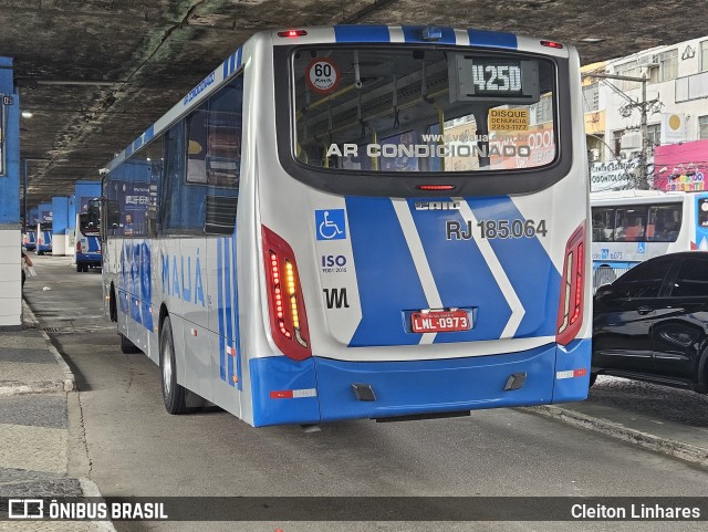 Viação Mauá RJ 185.064 na cidade de São Gonçalo, Rio de Janeiro, Brasil, por Cleiton Linhares. Número da foto: #12760202.