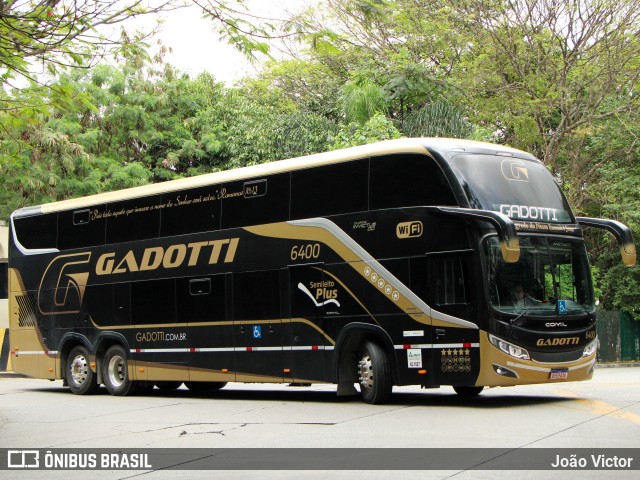 Auto Viação Gadotti 6400 na cidade de São Paulo, São Paulo, Brasil, por João Victor. Número da foto: #12760994.