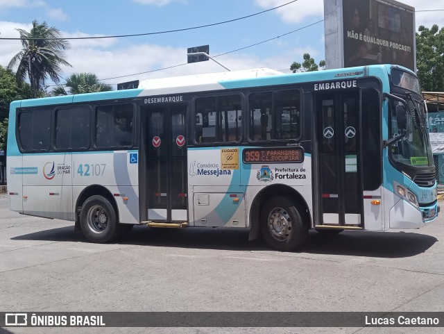 Auto Viação Dragão do Mar 42107 na cidade de Fortaleza, Ceará, Brasil, por Lucas Caetano. Número da foto: #12758422.