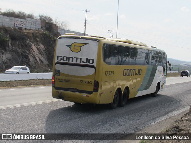 Empresa Gontijo de Transportes 17320 na cidade de Caruaru, Pernambuco, Brasil, por Lenilson da Silva Pessoa. Número da foto: #12760113.