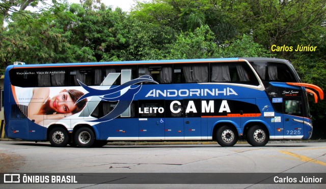 Empresa de Transportes Andorinha 7225 na cidade de São Paulo, São Paulo, Brasil, por Carlos Júnior. Número da foto: #12758758.