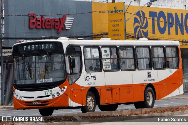 Empresa de Transportes Nova Marambaia AT-175 na cidade de Belém, Pará, Brasil, por Fabio Soares. Número da foto: #12759262.
