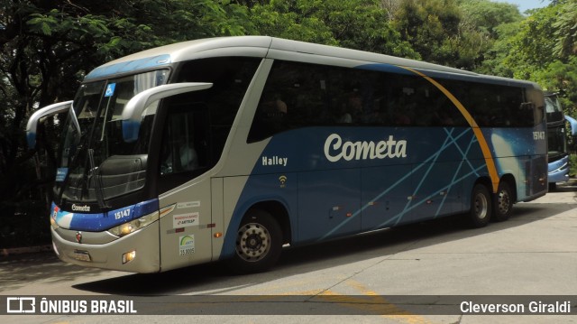 Viação Cometa 15147 na cidade de São Paulo, São Paulo, Brasil, por Cleverson Giraldi. Número da foto: #12760303.
