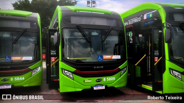 Auto Viação Transcap >> Auto Bless Transportes 8 5809 na cidade de São Paulo, São Paulo, Brasil, por Roberto Teixeira. Número da foto: #12761185.
