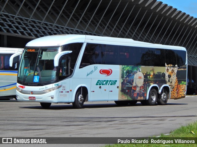Eucatur - Empresa União Cascavel de Transportes e Turismo 4706 na cidade de Florianópolis, Santa Catarina, Brasil, por Paulo Ricardo  Rodrigues Villanova. Número da foto: #12759430.
