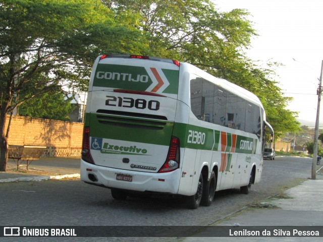 Empresa Gontijo de Transportes 21380 na cidade de Caruaru, Pernambuco, Brasil, por Lenilson da Silva Pessoa. Número da foto: #12760344.