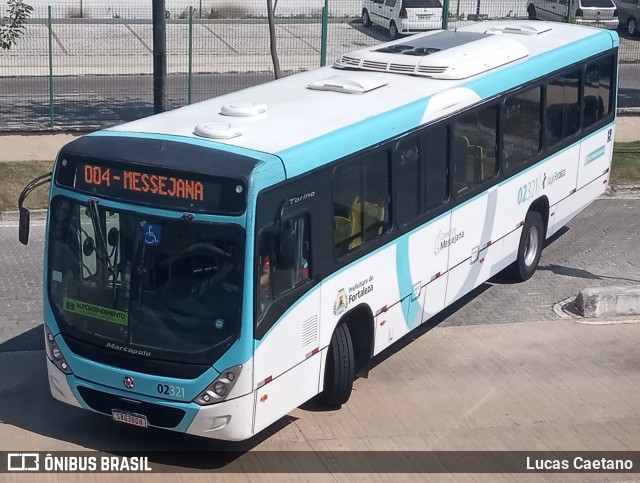 Viação Fortaleza 02321 na cidade de Fortaleza, Ceará, Brasil, por Lucas Caetano. Número da foto: #12758396.