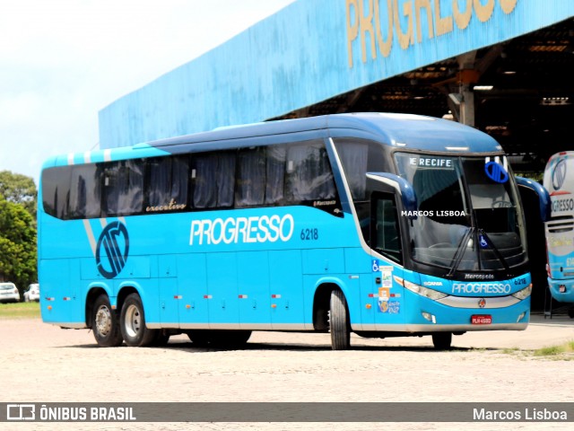 Auto Viação Progresso 6218 na cidade de Jaboatão dos Guararapes, Pernambuco, Brasil, por Marcos Lisboa. Número da foto: #12759610.