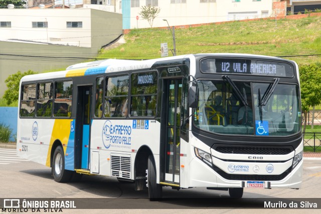 American Vans Transportes e Turismo 2501 na cidade de Porto Feliz, São Paulo, Brasil, por Murilo da Silva. Número da foto: #12760213.