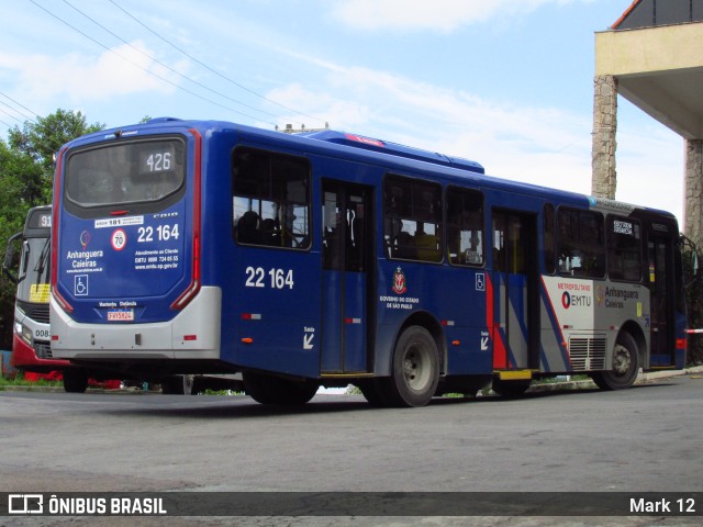 Viação Cidade de Caieiras 22.164 na cidade de Cajamar, São Paulo, Brasil, por Mark 12. Número da foto: #12760386.