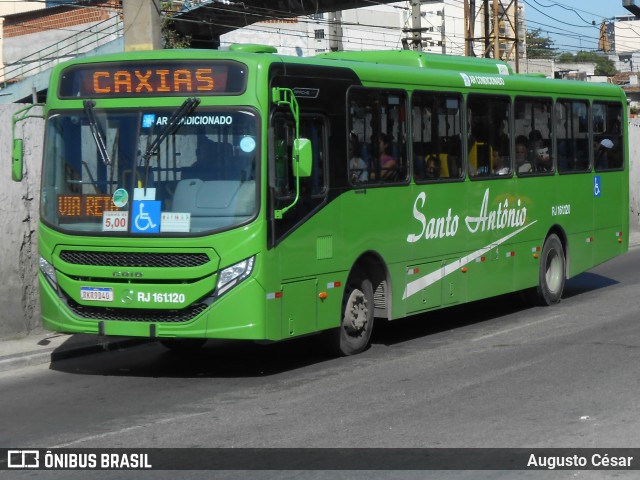 Transportes Santo Antônio RJ 161.120 na cidade de Duque de Caxias, Rio de Janeiro, Brasil, por Augusto César. Número da foto: #12760654.